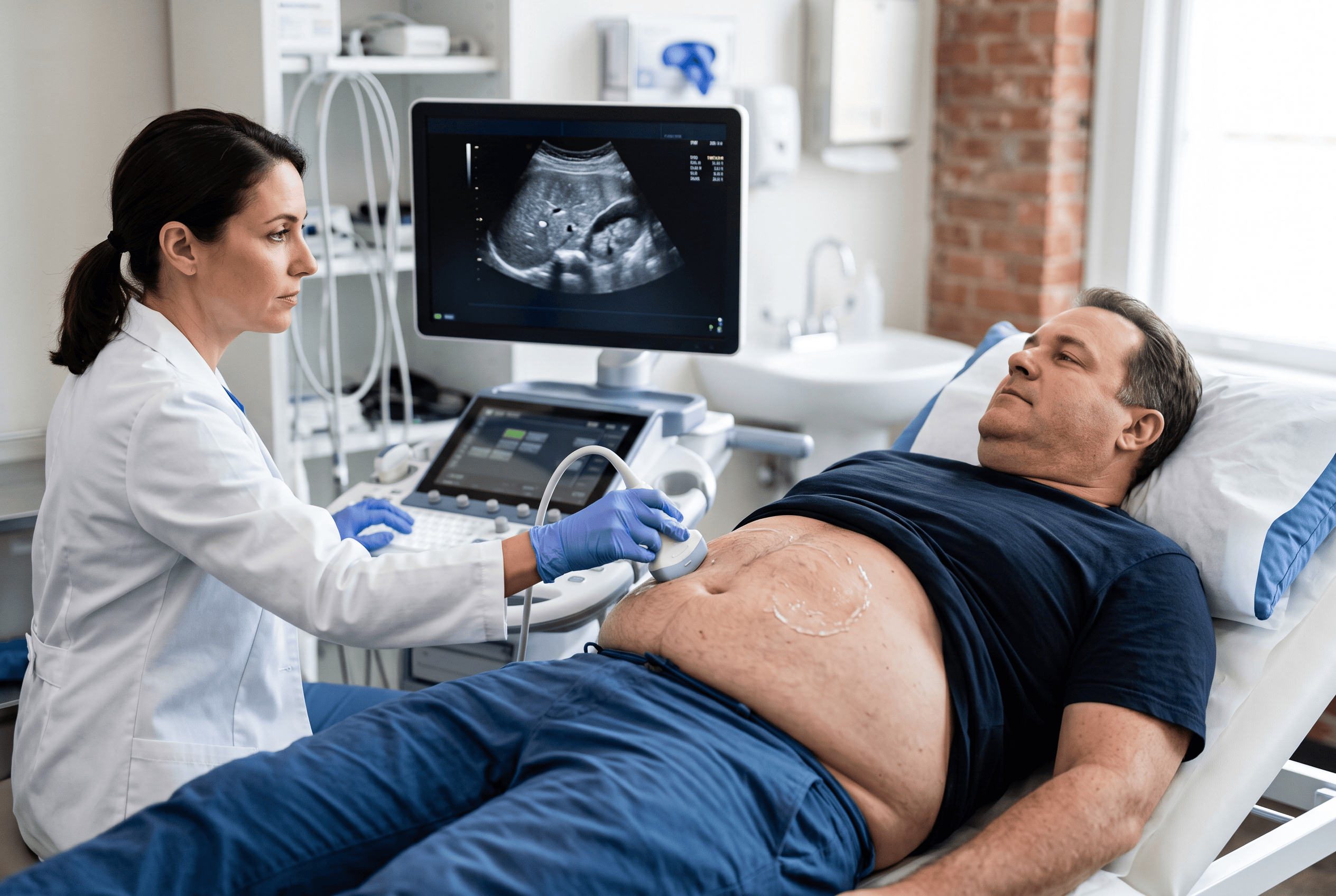 What Bernhard Scheja's Medical Notes Reveal About Fatty Liver Detection via Ultrasound